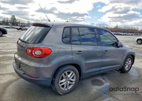 2011 Volkswagen Tiguan S из США, поврежденный, VIN WVGCV7AX1BW502417